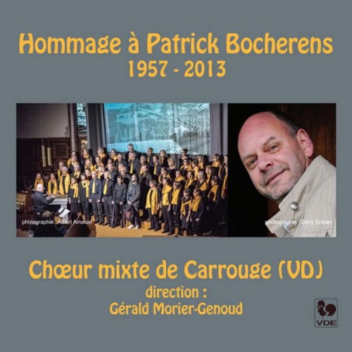 Cover for Choeur Mixte De Carrouge · Hommage A Patrick Bocherens (CD) (2020)