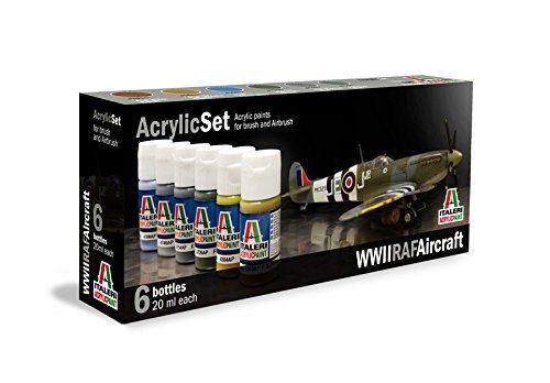 Cover for Italeri · Acrylic Set 6 Pcs : Wwii Raf Aircraft (N/A)