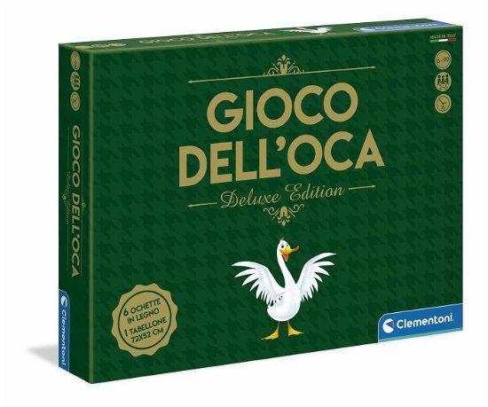 Clementoni Board Games Il Gioco Dell'Oca Deluxe - Clementoni - Merchandise - Clementoni - 8005125166329 - 
