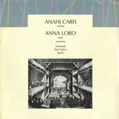 Cover for Gaetano Donizetti  · Anahi Carfi &amp; Anna Loro (VINYL)