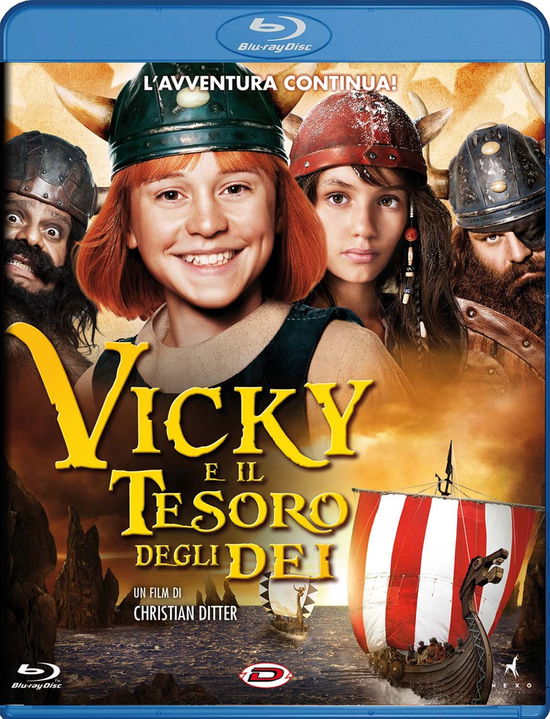 Cover for Vicky E Il Tesoro Degli Dei (Blu-ray) (2017)