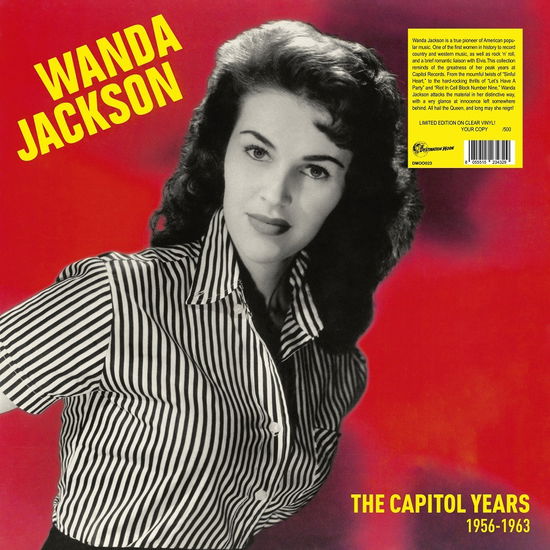 Cover for Wanda Jackson · The Capitol Years 1956-1963 (Numbered Edition) (Clear Vinyl) (LP) [Numbered edition] (2023)