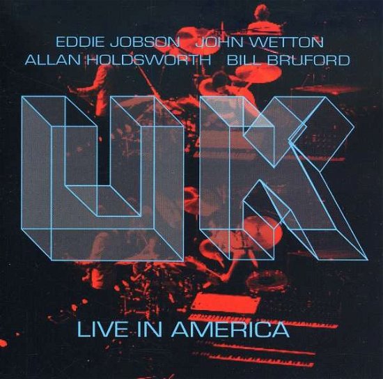 Cover for UK · Live in America (CD) (2008)