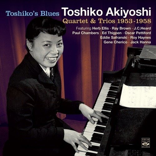 Cover for Toshiko Akiyoshi · Toshiko's Blues Quartet &amp; Trios 1953 - 1958 (CD) (2023)