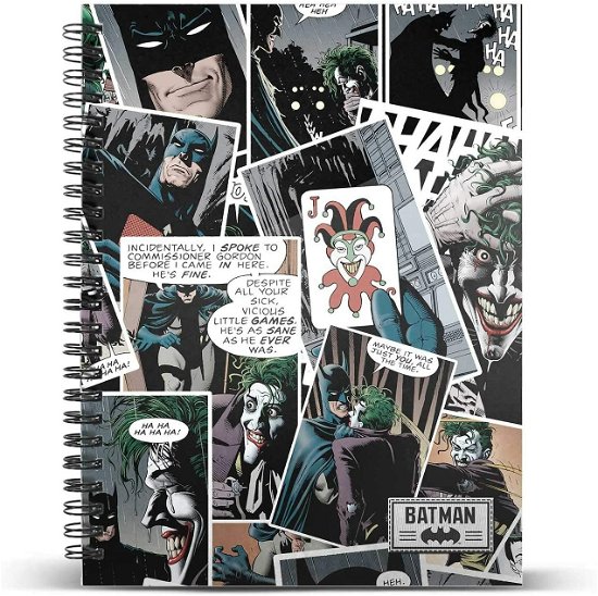 THE JOKER - Comic - Notebook A4 - P.Derive - Merchandise -  - 8445118007329 - 
