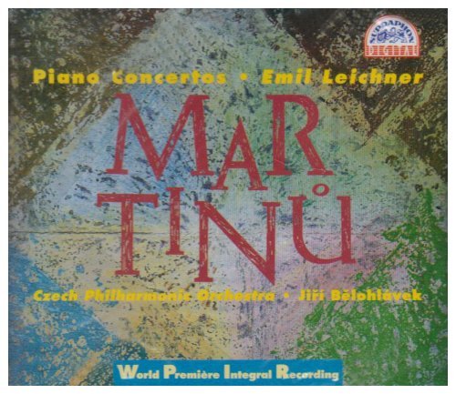 Cover for B. Martinu · Piano Concertos (CD) (1994)