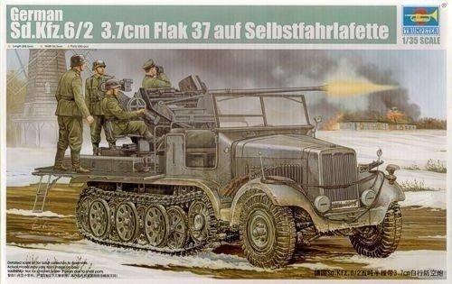 Cover for Trumpeter · Ger. Sd.kfz.6/2 37cm Flak 37 Auf Selbst (1:35) (N/A)