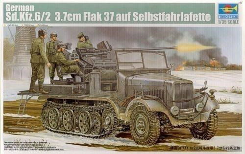 Ger. Sd.kfz.6/2 37cm Flak 37 Auf Selbst (1:35) - Trumpeter - Other - Trumpeter - 9580208055329 - 