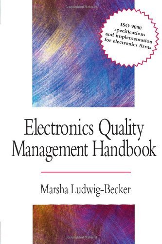 Cover for Marsha Ludwig-becker · Electronics Quality Management Handbook (Pocketbok) (1997)