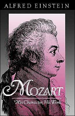 Cover for Alfred Einstein · Mozart: His Character, His Work - Galaxy Books (Pocketbok) (1969)