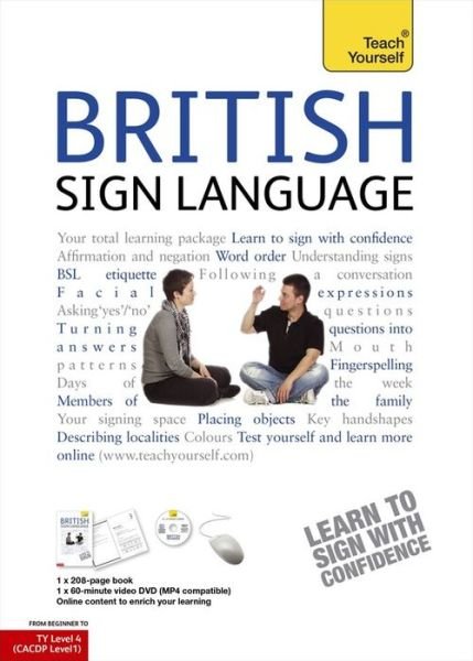 Cover for Paul Redfern · British Sign Language: Teach Yourself: Book (Buch) (2010)