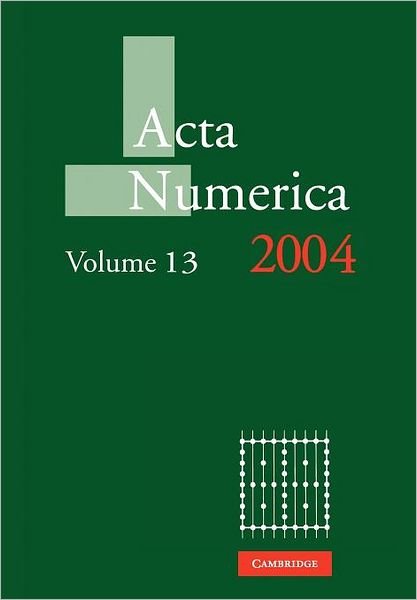 Cover for Iserles · Acta Numerica 2004: Volume 13 - Acta Numerica (Taschenbuch) (2012)