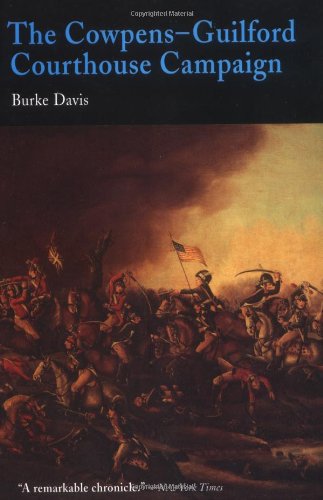 Cover for Burke Davis · The Cowpens-Guilford Courthouse Campaign (Paperback Book) (2002)