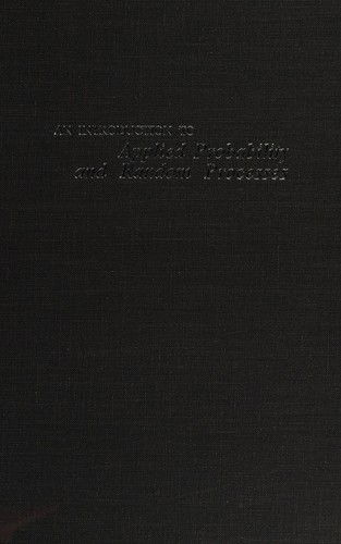 Cover for Thomas · Introduction to Applied Probility &amp; Random Pric (Hardcover Book) (1987)