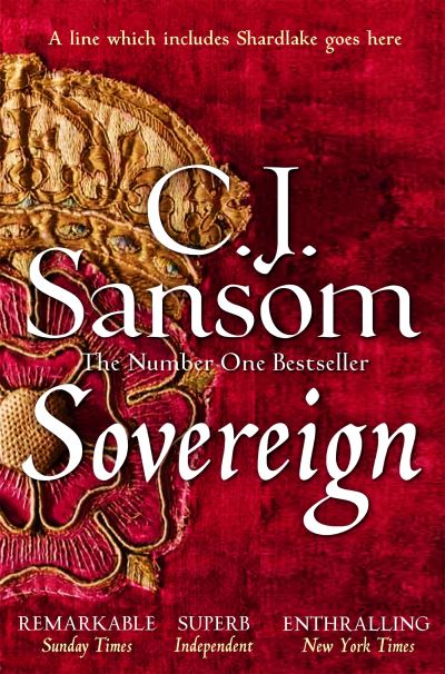 Cover for C. J. Sansom · Sovereign (Paperback Book) (2024)