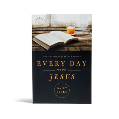 Cover for CSB Bibles by Holman · CSB Every Day with Jesus Daily Bible, Trade Paper Edition, Black Letter, 365 Days, One Year, Devotonals, Easy-to-Read Bible Serif Type (Paperback Book) (2020)