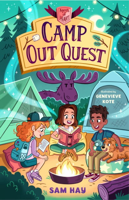 Camp Out Quest: Agents of H.E.A.R.T. - Agents of H.E.A.R.T. - Sam Hay - Kirjat - St Martin's Press - 9781250798329 - tiistai 28. kesäkuuta 2022