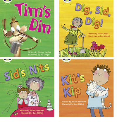 Learn to Read at Home with Bug Club Phonics: Pack 1 (Pack of 4 fiction books) - Phonics Bug - Monica Hughes - Boeken - Pearson Education Limited - 9781408269329 - 19 oktober 2010