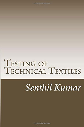 Cover for Senthil Kumar · Testing of Technical Textiles (Paperback Bog) (2014)