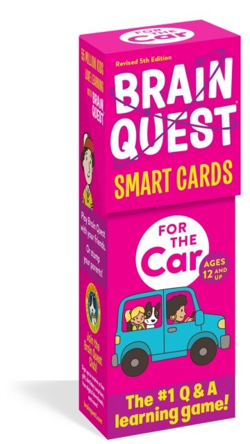 Brain Quest For the Car Smart Cards Revised 5th Edition - Beginners - Workman Publishing - Books - Workman Publishing - 9781523517329 - December 19, 2023