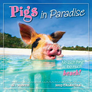 Cover for Sellers Publishing · Pigs in Paradise - Wall 16 Month (Paperback Book) (2022)