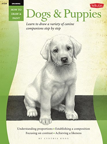 Cover for Cynthia Knox · Dogs &amp; Puppies (Drawing How to Draw and Paint): Learn to draw a variety of canine companions step by step (Paperback Book) (2014)
