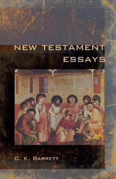 Cover for C. K. Barrett · New Testament Essays (Paperback Book) (2010)