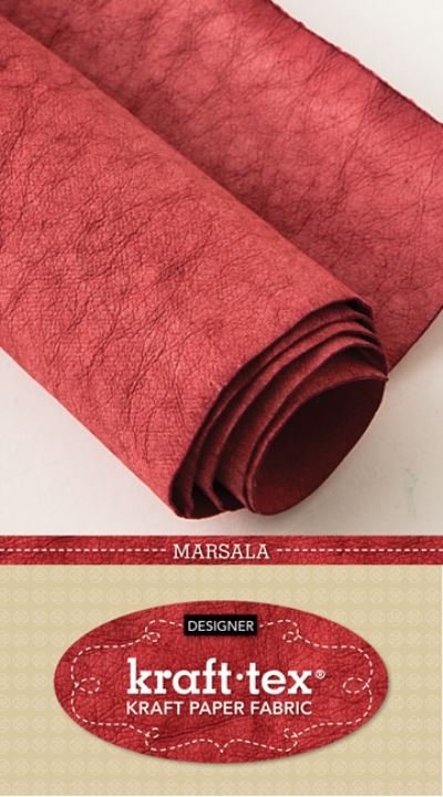Cover for C&amp;T Publishing · Kraft-tex® Designer, Marsala: Kraft Paper Fabric (MERCH) (2017)