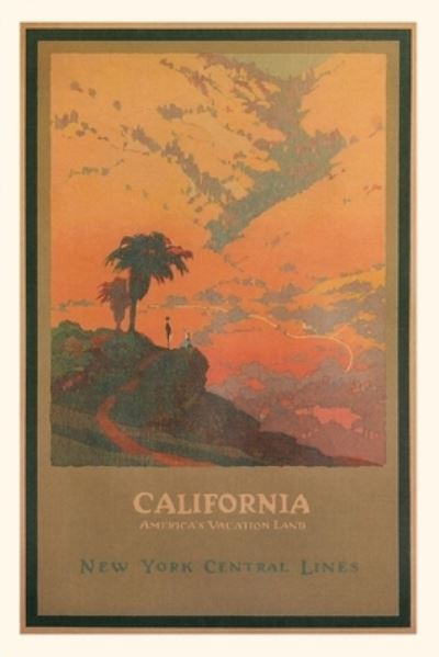 Cover for Found Image Press · Vintage Journal Trevel Poster for California (Book) (2022)