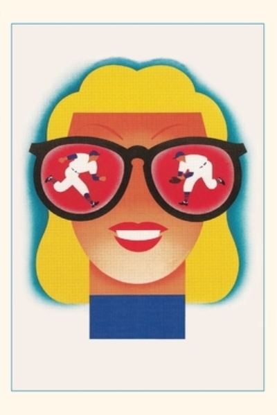 Cover for Found Image Press · Vintage Journal Graphic of Woman Watching Baseball (Paperback Book) (2022)