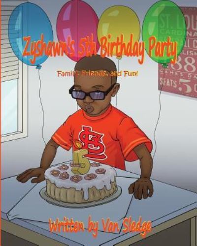 Cover for Van Sledge · Zyshawn's 5th Birthday Party (Paperback Book) (2018)