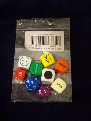 Cover for Susan Thomas · Dice - Dice Pack - Mini Flashcards Language Games (Print) (2011)