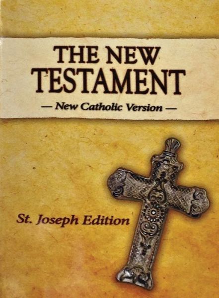 Cover for Catholic Book Publishing Corp · New Testament-oe-st. Joseph: New Catholic Version (Paperback Book) (2015)