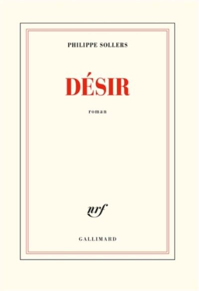 Cover for Philippe Sollers · Desir (Paperback Book) (2020)