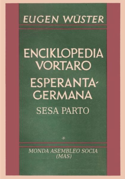 Cover for Vilhelmo Lutermano · Enciklopedia vortaro Esperanto-germana (Taschenbuch) (2016)