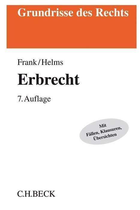 Erbrecht - Frank - Books -  - 9783406711329 - 