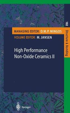 Cover for M a Jansen · High Performance Non-Oxide Ceramics II - Structure and Bonding (Hardcover Book) [2002 edition] (2002)