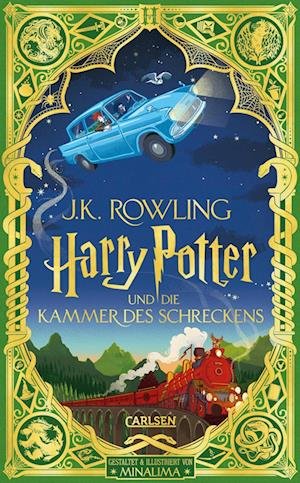 Harry Potter und die Kammer des Schreckens (MinaLima-Edition mit 3D-Papierkunst 2) - Joanne K. Rowling - Books - Carlsen - 9783551558329 - October 22, 2022