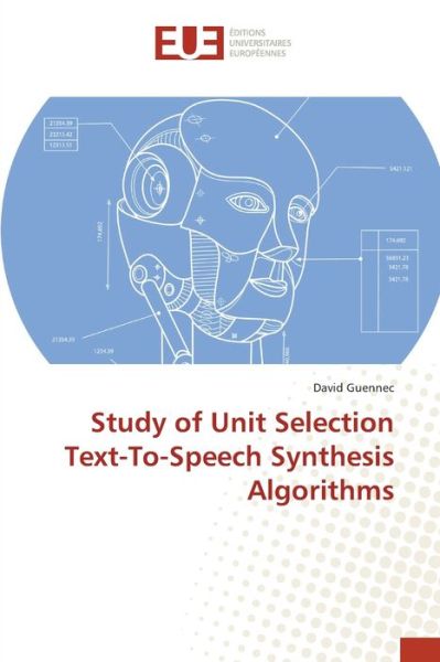 Cover for Guennec · Study of Unit Selection Text-To (Book) (2017)