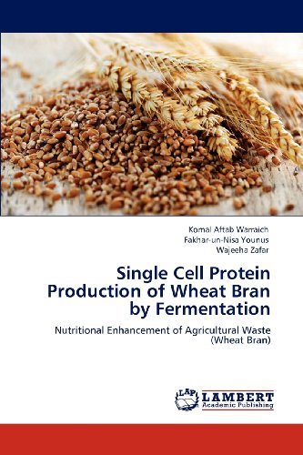 Cover for Wajeeha Zafar · Single Cell Protein Production of Wheat Bran by Fermentation: Nutritional Enhancement of Agricultural Waste  (Wheat Bran) (Paperback Book) (2012)