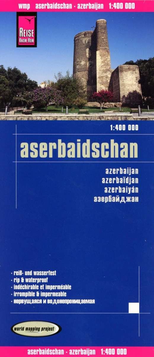 Cover for Reise Know-How · Azerbaijan (1:400.000) (Map) (2016)