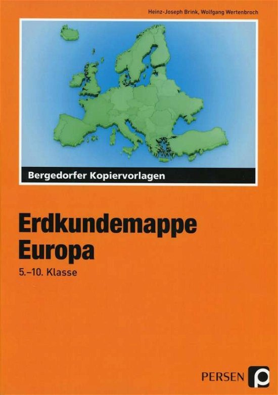 Cover for Brink · Erdkundemappe Europa (Buch)