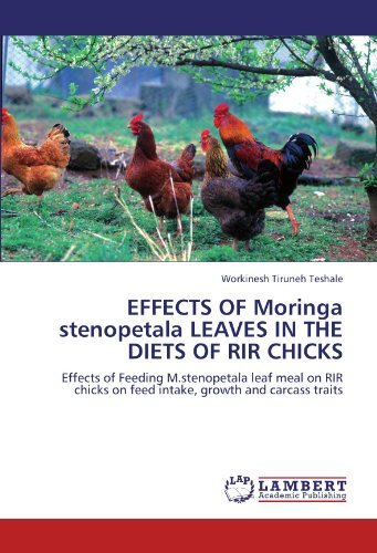 Cover for Workinesh Tiruneh Teshale · Effects of Moringa Stenopetala Leaves in the Diets of Rir Chicks: Effects of Feeding M.stenopetala Leaf Meal on Rir Chicks on Feed Intake, Growth and Carcass Traits (Paperback Bog) (2012)