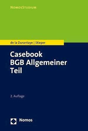 Cover for Katharina de la Durantaye · Casebook BGB Allgemeiner Teil (Book) (2022)