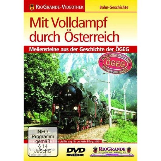 Cover for Rio Grande · Mit Volldampf Durch Österreich (DVD) (2013)