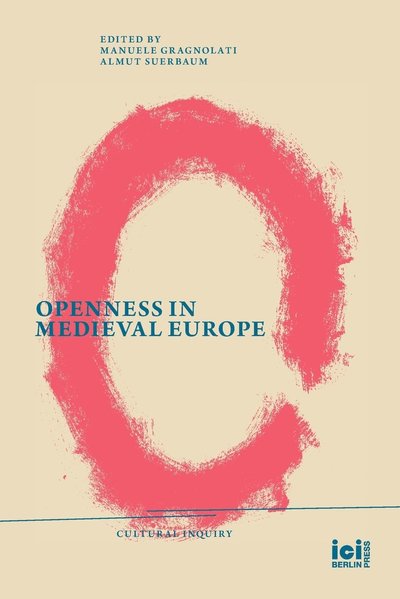 Cover for Manuele Gragnolati · Openness in Medieval Europe (Paperback Book) (2022)