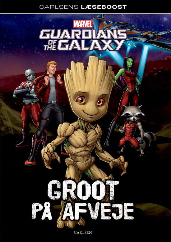 Cover for Marvel · Carlsens Læseboost – Marvel: Guardians of the Galaxy - Groot på afveje (Inbunden Bok) [1:a utgåva] (2022)