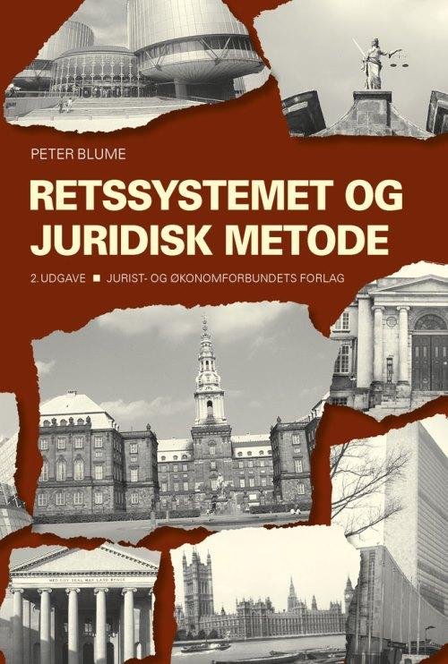Cover for Peter Blume · Retssystemet og juridsk metode (Sewn Spine Book) [2th edição] (2014)