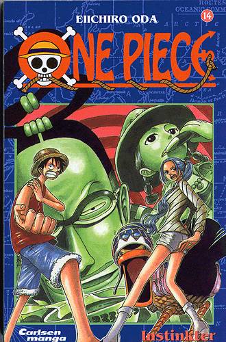 Cover for Eiichiro Oda · One Piece.¤Carlsen manga., 14: One Piece 14 - Instinkter (Sewn Spine Book) [1st edition] (2004)