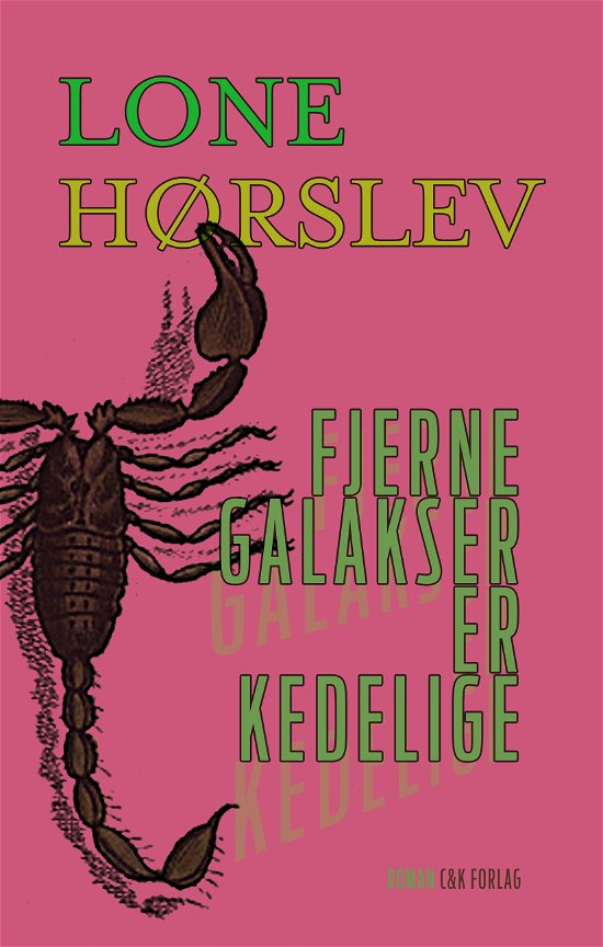 Cover for Lone Hørslev · Fjerne galakser er kedelige (Paperback Book) [2º edição] (2015)